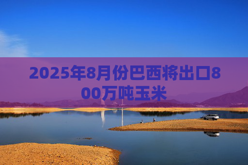 2025年8月份巴西将出口800万吨玉米