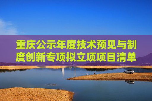 重庆公示年度技术预见与制度创新专项拟立项项目清单