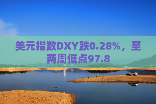 美元指数DXY跌0.28%，至两周低点97.8