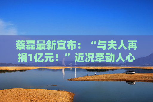 蔡磊最新宣布：“与夫人再捐1亿元！”近况牵动人心！