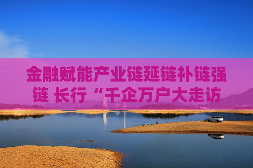 金融赋能产业链延链补链强链 长行“千企万户大走访”走进怀化高新区