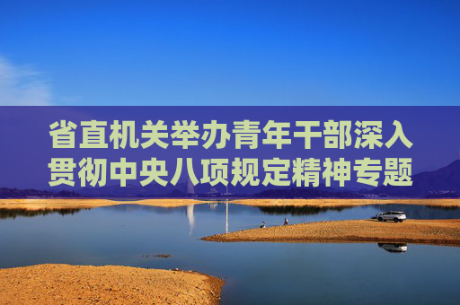 省直机关举办青年干部深入贯彻中央八项规定精神专题学习会