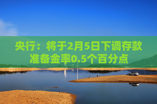 央行：将于2月5日下调存款准备金率0.5个百分点