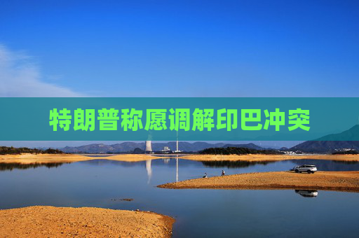 特朗普称愿调解印巴冲突