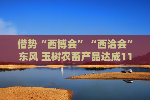 借势“西博会”“西洽会”东风 玉树农畜产品达成11项意向合作