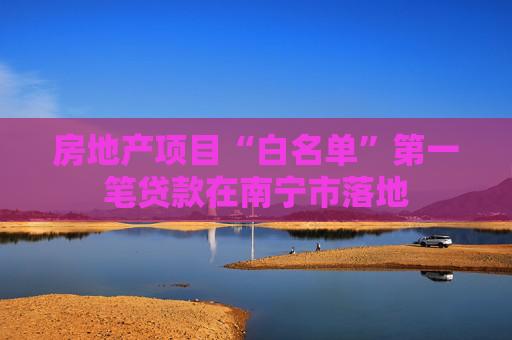房地产项目“白名单”第一笔贷款在南宁市落地