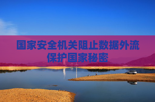国家安全机关阻止数据外流保护国家秘密