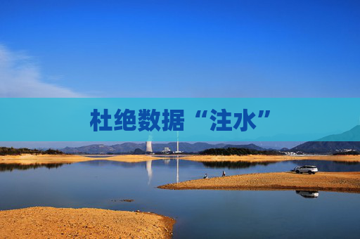 杜绝数据“注水”
