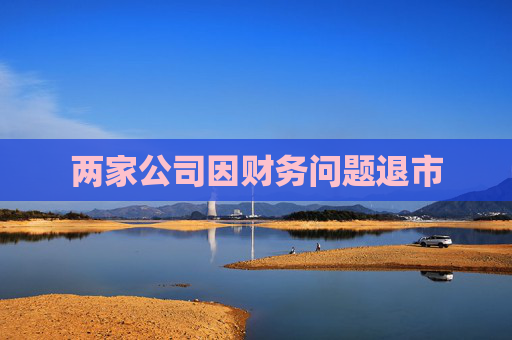 两家公司因财务问题退市