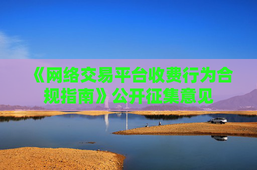 《网络交易平台收费行为合规指南》公开征集意见