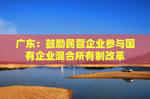 广东：鼓励民营企业参与国有企业混合所有制改革