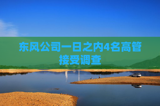东风公司一日之内4名高管接受调查