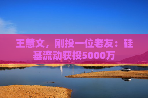 王慧文，刚投一位老友：硅基流动获投5000万