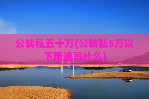 公转私五十万(公转私5万以下用途写什么)