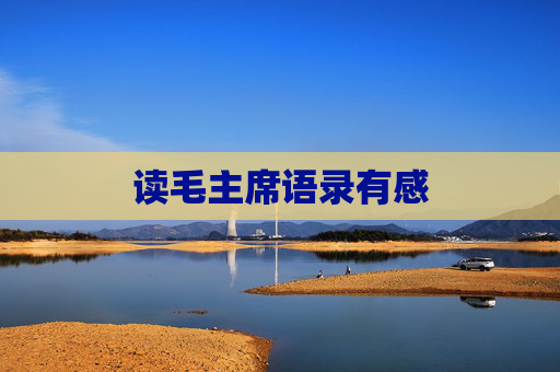 读毛主席语录有感