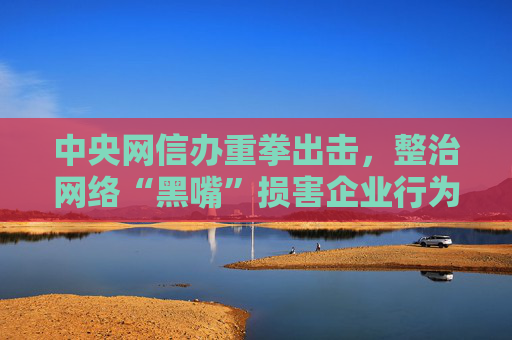 中央网信办重拳出击，整治网络“黑嘴”损害企业行为