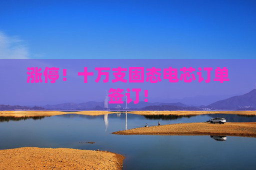 涨停！十万支固态电芯订单签订！