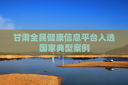 甘肃全民健康信息平台入选国家典型案例