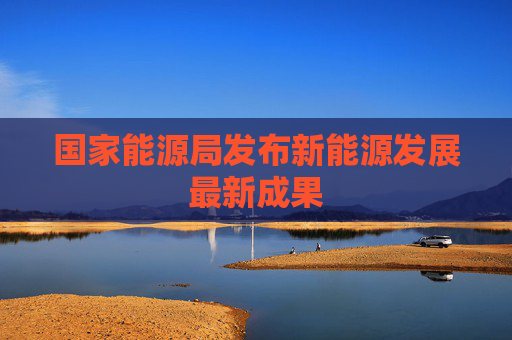 国家能源局发布新能源发展最新成果