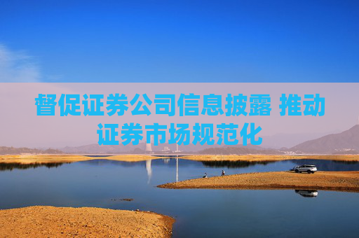 督促证券公司信息披露 推动证券市场规范化