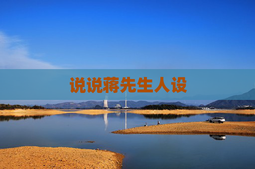 说说蒋先生人设