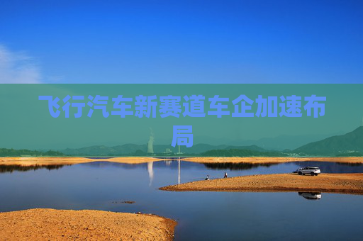 飞行汽车新赛道车企加速布局