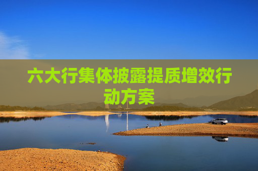 六大行集体披露提质增效行动方案