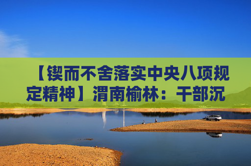 【锲而不舍落实中央八项规定精神】渭南榆林：干部沉下去 服务提上来