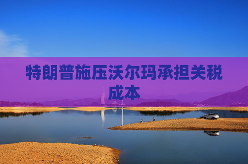 特朗普施压沃尔玛承担关税成本