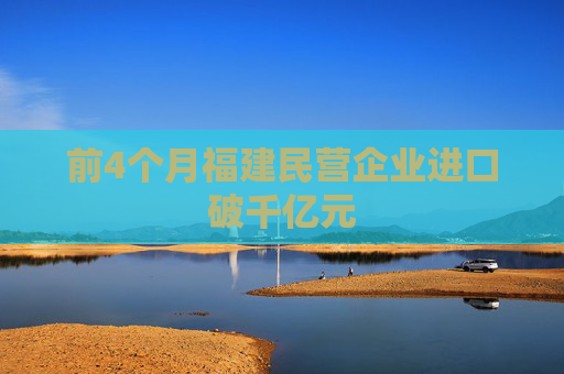 前4个月福建民营企业进口破千亿元