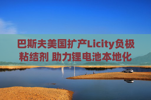 巴斯夫美国扩产Licity负极粘结剂 助力锂电池本地化发展