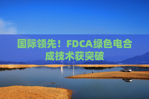 国际领先！FDCA绿色电合成技术获突破