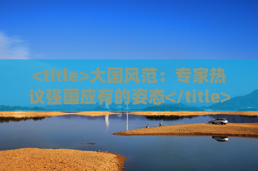 <title>大国风范：专家热议强国应有的姿态</title>