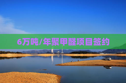 6万吨/年聚甲醛项目签约