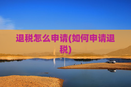 退税怎么申请(如何申请退税)