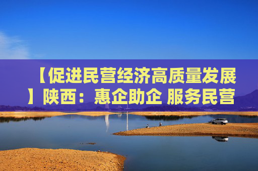 【促进民营经济高质量发展】陕西：惠企助企 服务民营经济发展