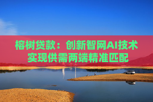 榕树贷款：创新智网AI技术 实现供需两端精准匹配