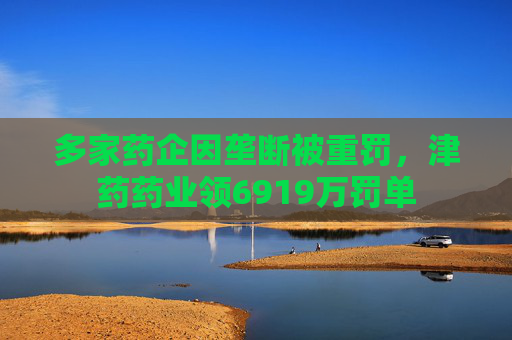 多家药企因垄断被重罚，津药药业领6919万罚单