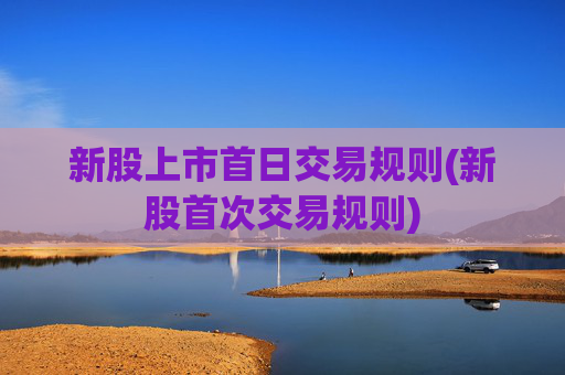 新股上市首日交易规则(新股首次交易规则)