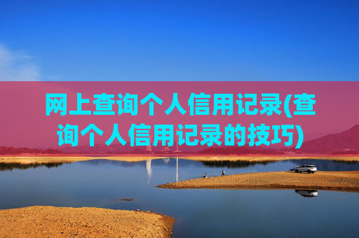 网上查询个人信用记录(查询个人信用记录的技巧)