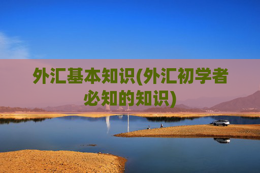 外汇基本知识(外汇初学者必知的知识)