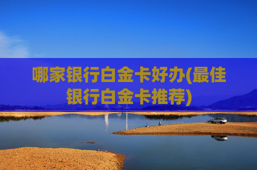 哪家银行白金卡好办(最佳银行白金卡推荐)