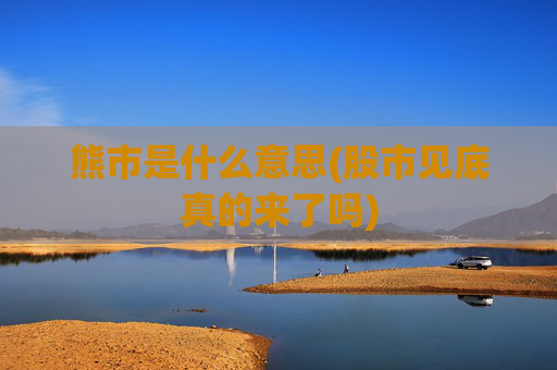 熊市是什么意思(股市见底真的来了吗)
