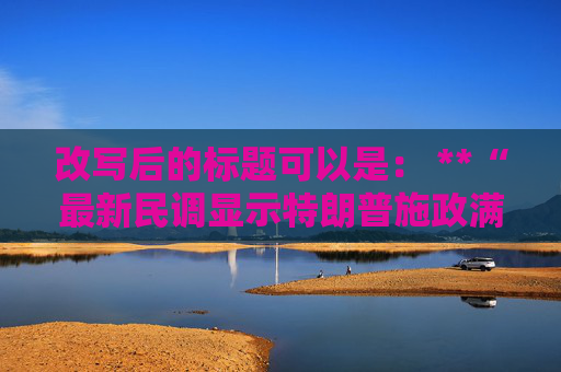 改写后的标题可以是： **“最新民调显示特朗普施政满意度在2024年大选‘摇摆州’跌破50%”**