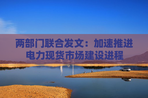 两部门联合发文：加速推进电力现货市场建设进程