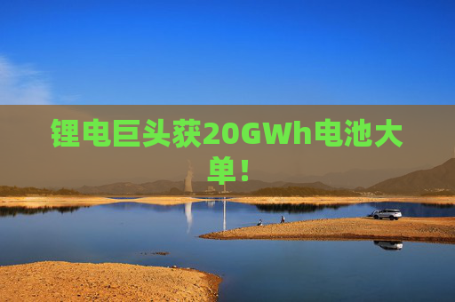 锂电巨头获20GWh电池大单！