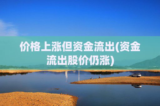 价格上涨但资金流出(资金流出股价仍涨)