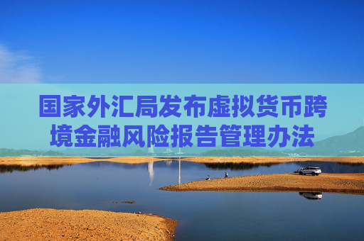 国家外汇局发布虚拟货币跨境金融风险报告管理办法