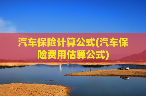 汽车保险计算公式(汽车保险费用估算公式)
