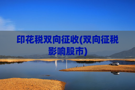 印花税双向征收(双向征税影响股市)